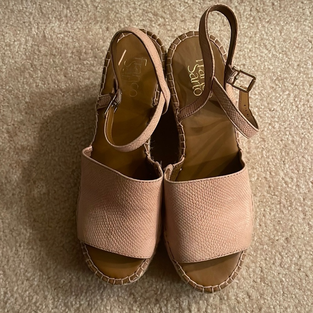 Franco Sarto Espadrille Wedge Womens US 8.5